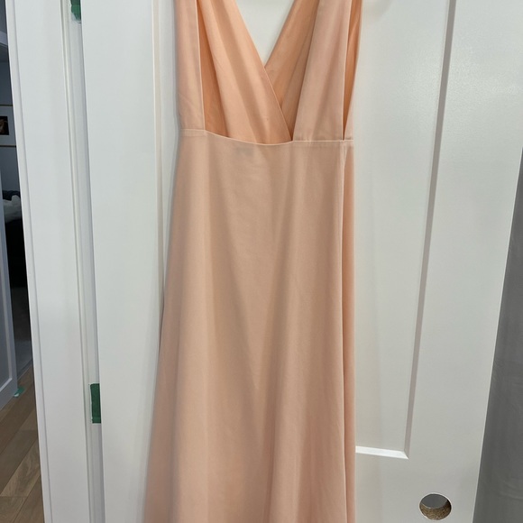 Pink wrap maxi dress - Picture 4 of 5